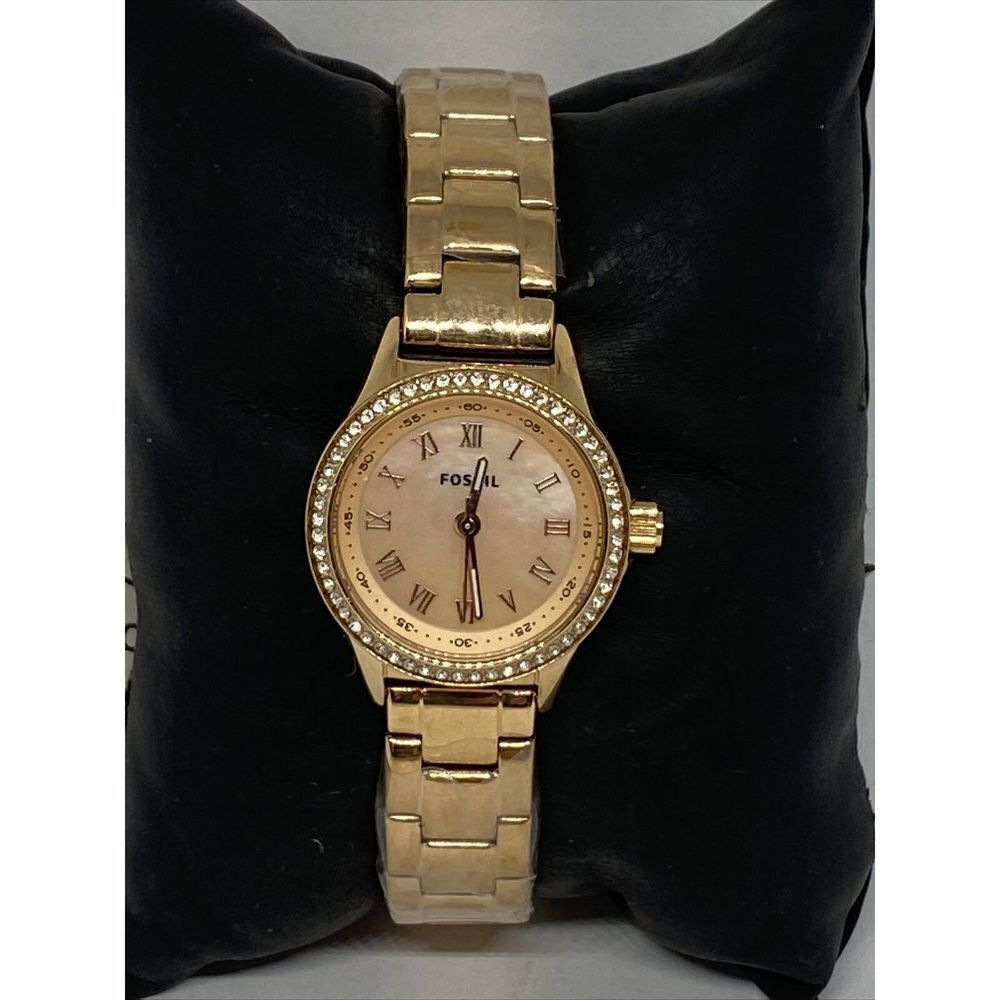 Fossil Blythe BQ3148 Women's Rose Gold Stainless Steel Analog Dial Watch JK550